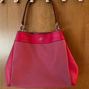 Coach Fuchsia Shoulder Bag